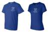 Ringspun tee, royal blue