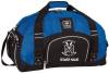 Duffle bag, royal blue-black