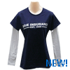 Ladies Long Sleee Double Layer T-Shirt