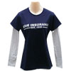 Ladies Long Sleee Double Layer T-Shirt