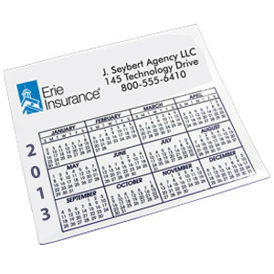 Square Magnetic Calendar