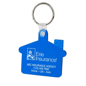 House Shaped Key Tag