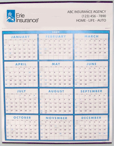 2010 -Span-A-Year Calendar