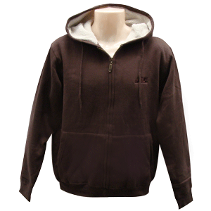 Lined Full Zip Fleece with Hood